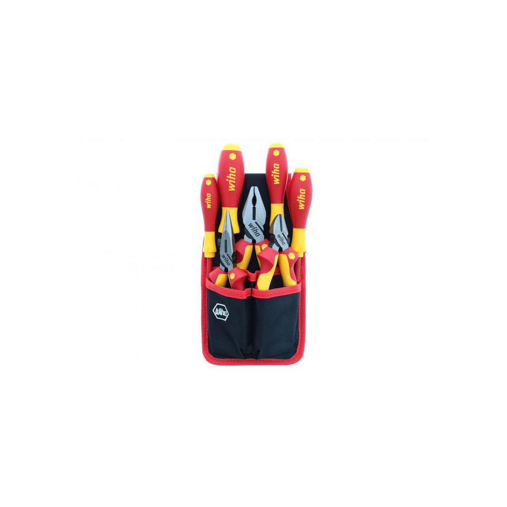 Wiha 32985 Plier Set 7 Pc, Angle Pliers