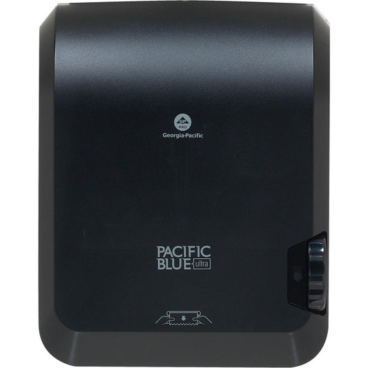 Georgia Pacific 59589 Pacific Blue Ultra Mechanical High-Capacity Paper Towel Dispenser, Black