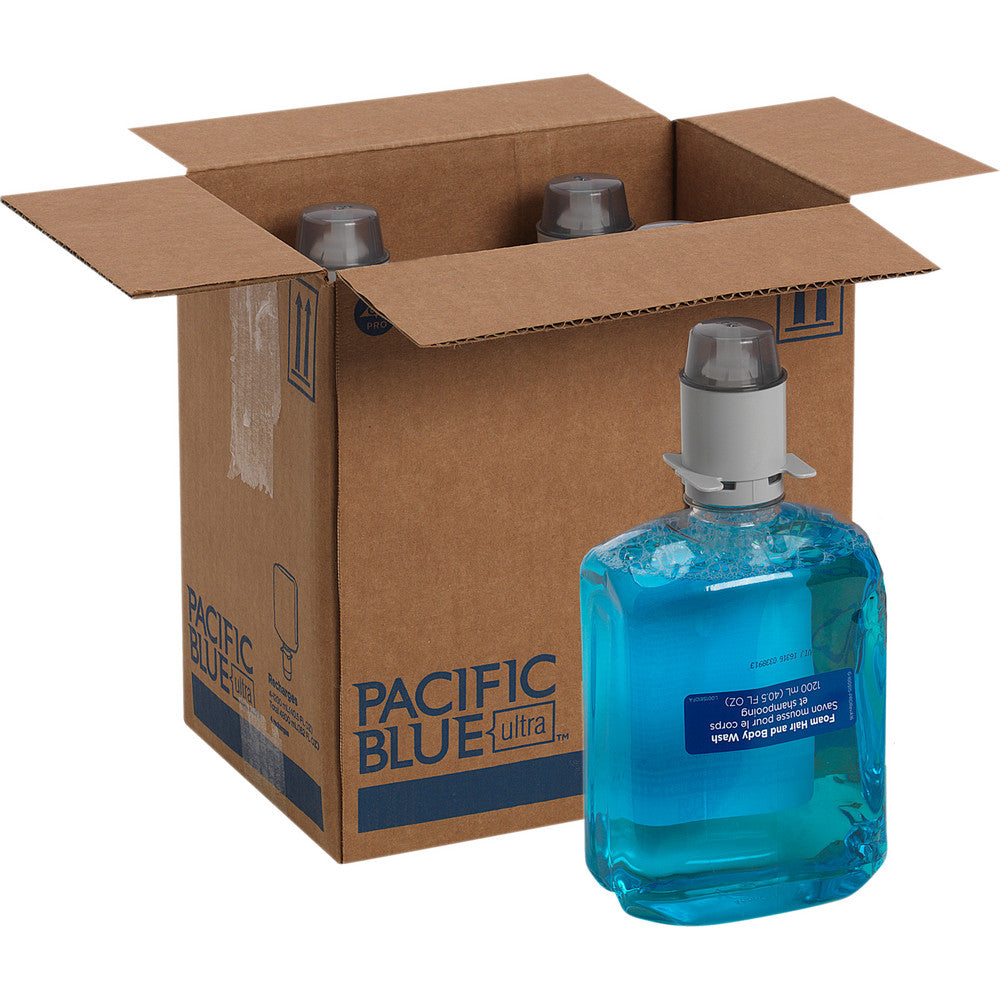 Georgia Pacific 43024 Pacific Blue Ultra Hair And Body Wash Dispenser Refills For Manual Dispensers, Refreshing Aloe