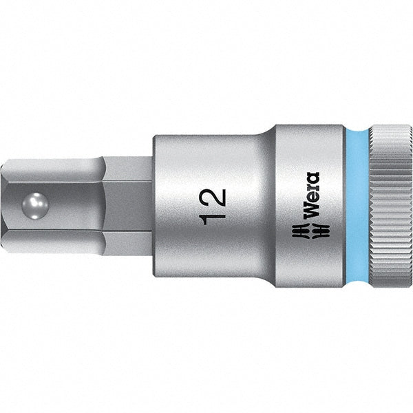 Wera 05003826001 Hand Hex Bit Socket 1/2" Drive, 12 mm Hex