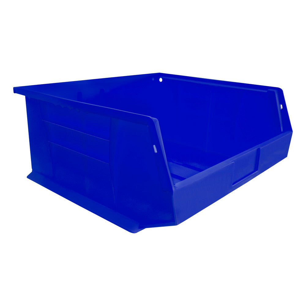 Durham PB30250-52 Plastic Hang & Stack Bin Blue
