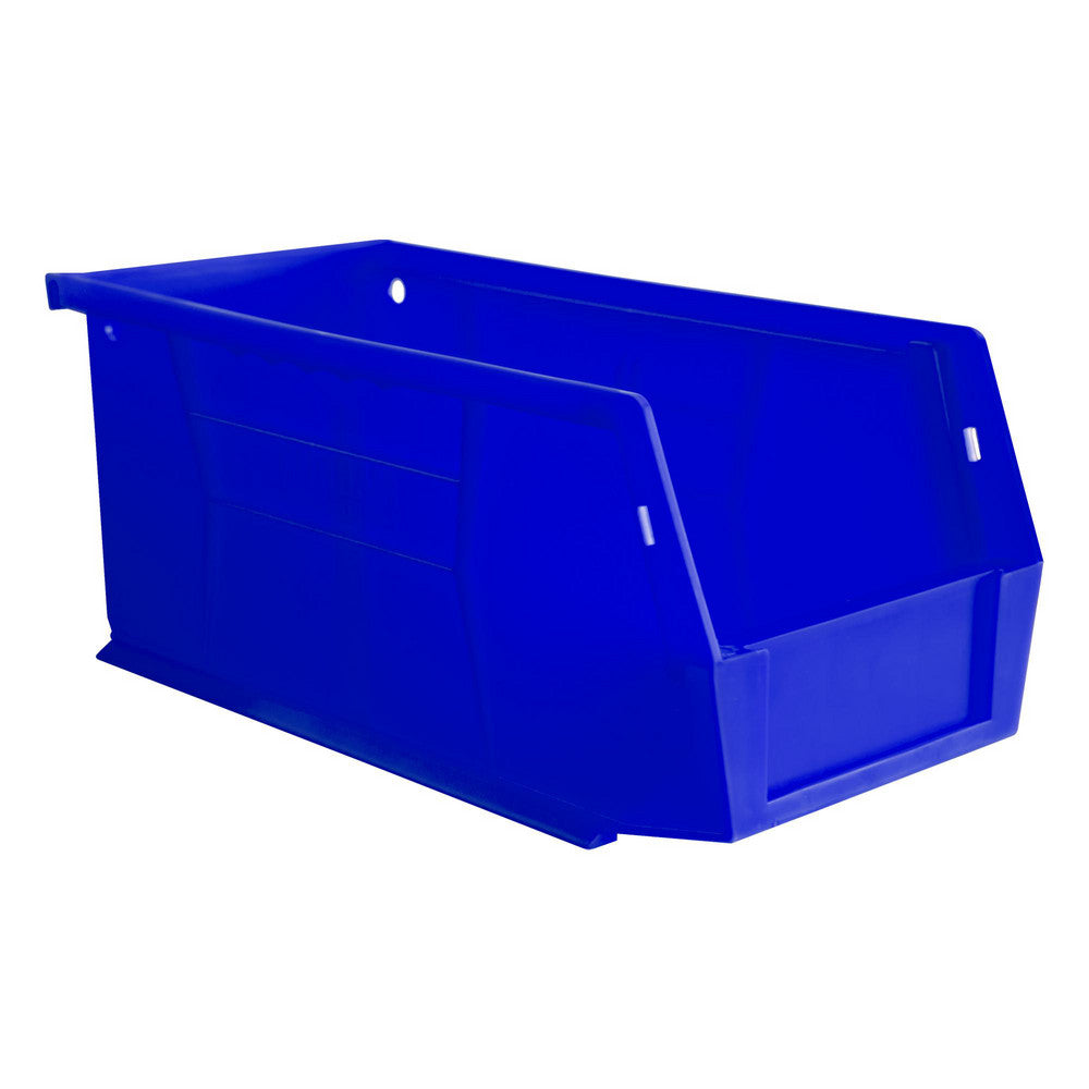 Durham PB30230-52 Plastic Hang & Stack Bin Blue