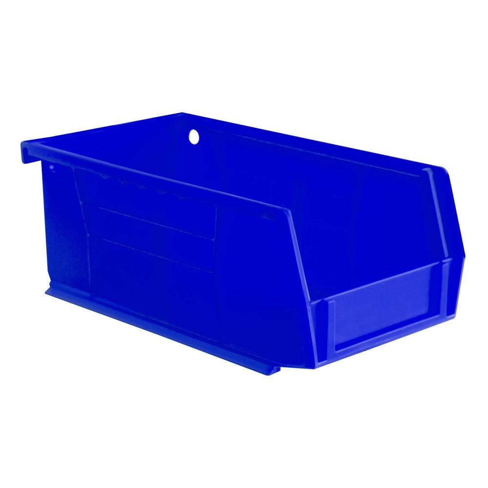 Durham PB30220-52 Plastic Hang & Stack Bin Blue