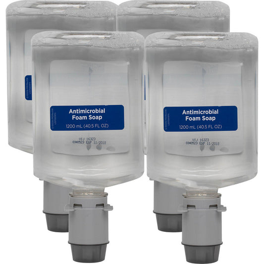 Georgia Pacific 43818 Pacific Blue Ultra Antimicrobial Foam Hand Soap Refills For Manual Dispensers, Dye- & Fragrance-Free