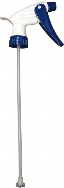 Detco EQD013 9 1/2", Blue-White Trigger Sprayer For 32 oz Bottle