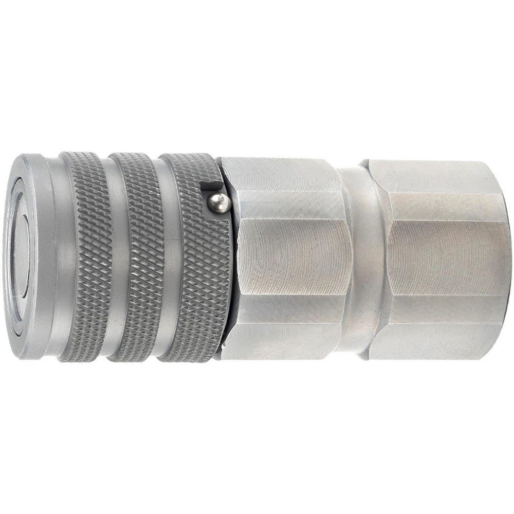 Parker FEM-751-12FP Hydraulic Hose Coupler No Lock Female Pipe Thread Coupler3/4", 3/4-14, 3,625 psi