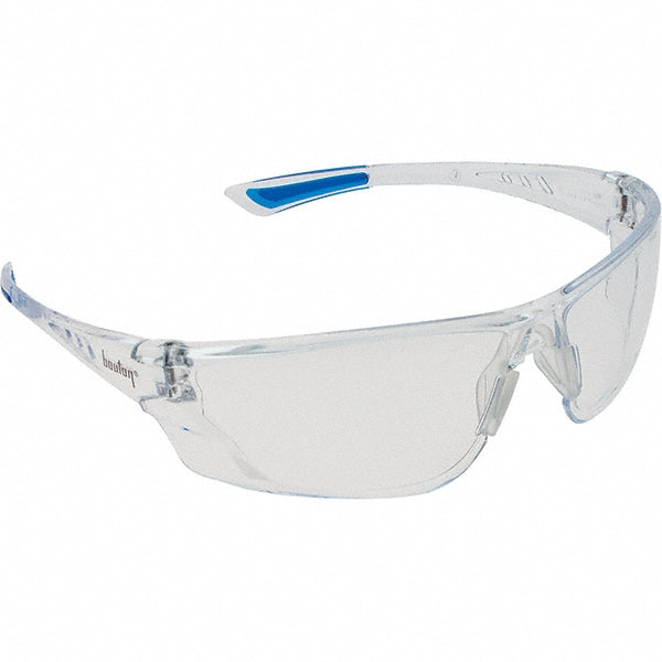 Bouton 250-32-0520 Safety Glasses Anti-Fog & Scratch-Resistant, Polycarbonate, Clear Lenses, Frameless
