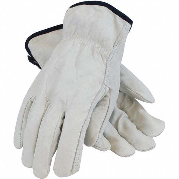 PIP 68-103/L Work Gloves PiP 68-103, Size Large, Cowhide Leather Lined, Cowhide Leather, General Purpose