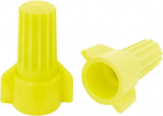 Ideal WT51-B Wing Twist-On Wire Connector Yellow, Flame-Retardant, 2 AWG