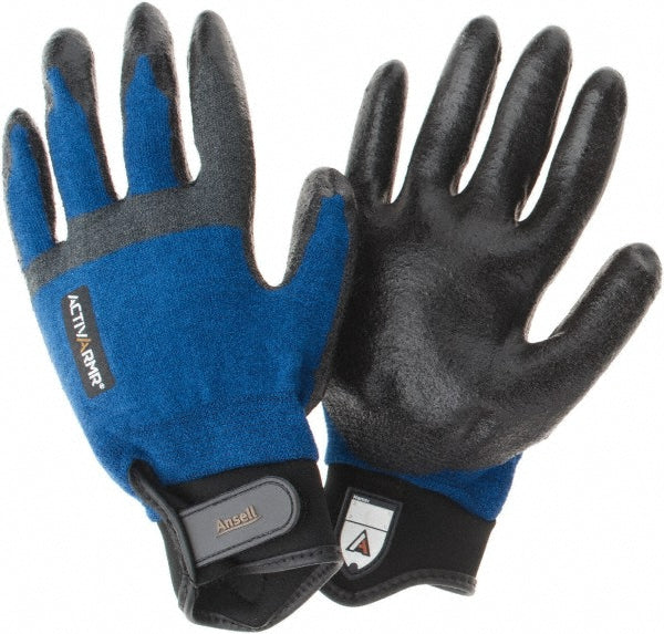 Ansell 298131 Series 97-002 Puncture-Resistant Gloves  Size Large, ANSI Cut N/A, Nitrile, Series 97-002