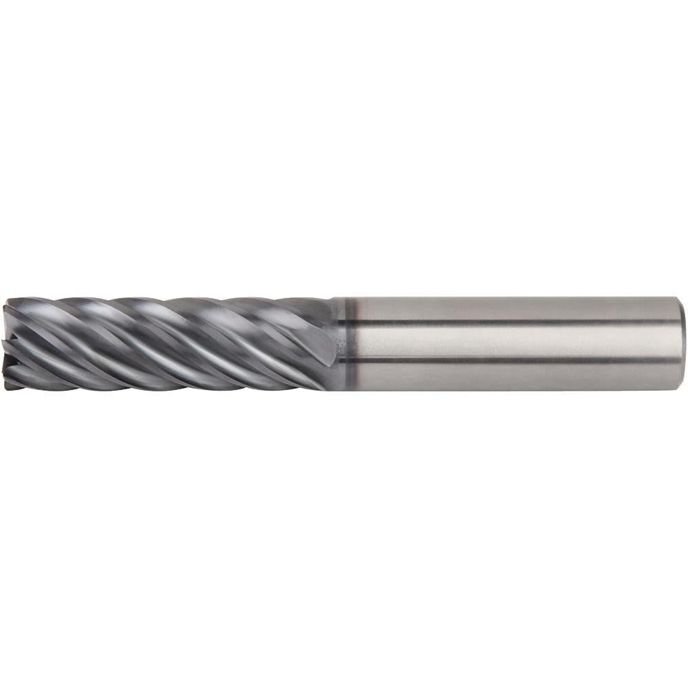 Widia 5971446 Corner Radius End Mill 3/4" Dia, 2-1/4" LOC, 0.0600" Radius, 7 Flute, Solid Carbide