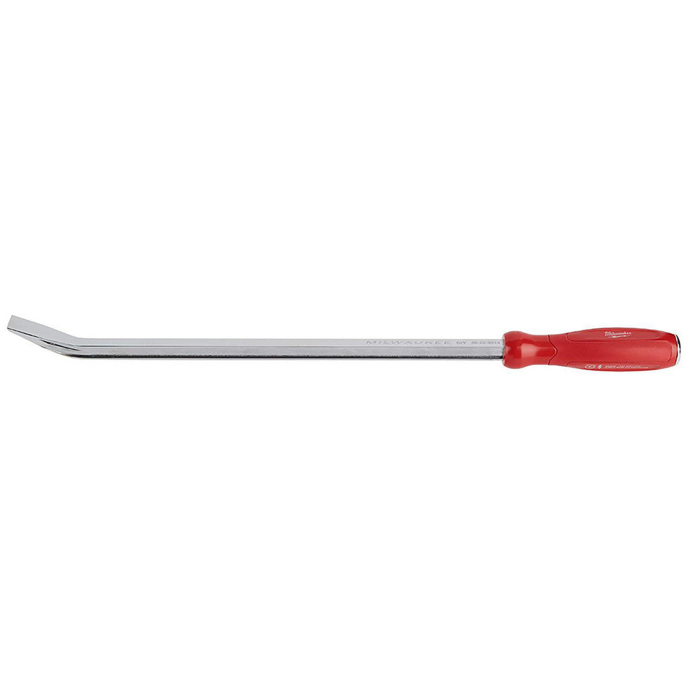 Milwaukee Tool 45-74-9224 Prybars Prybar Type Wrecking  End Angle Gooseneck  End Style Curved  Material Steel  Bar Shape Round  Overall Length (Inch) 24