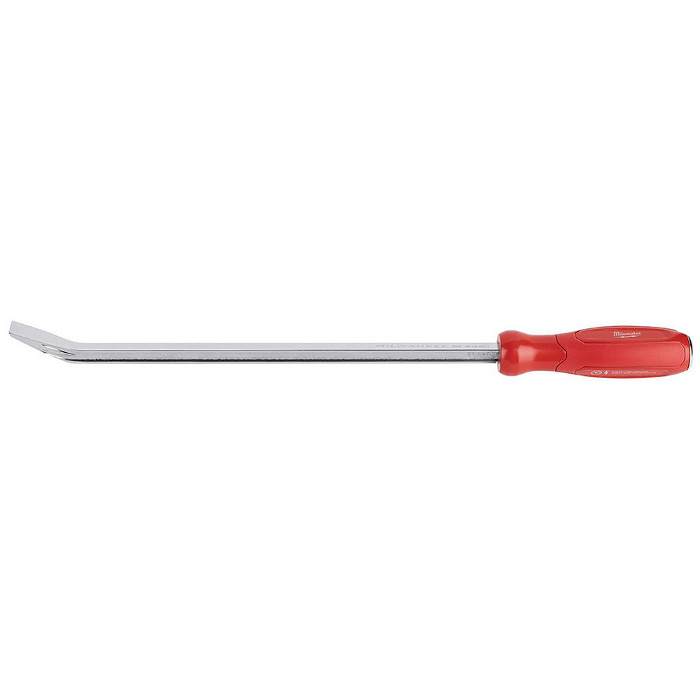 Milwaukee Tool 45-74-9218 Prybars Prybar Type Wrecking  End Angle Gooseneck  End Style Curved  Material Steel  Bar Shape Round  Overall Length (Inch) 18