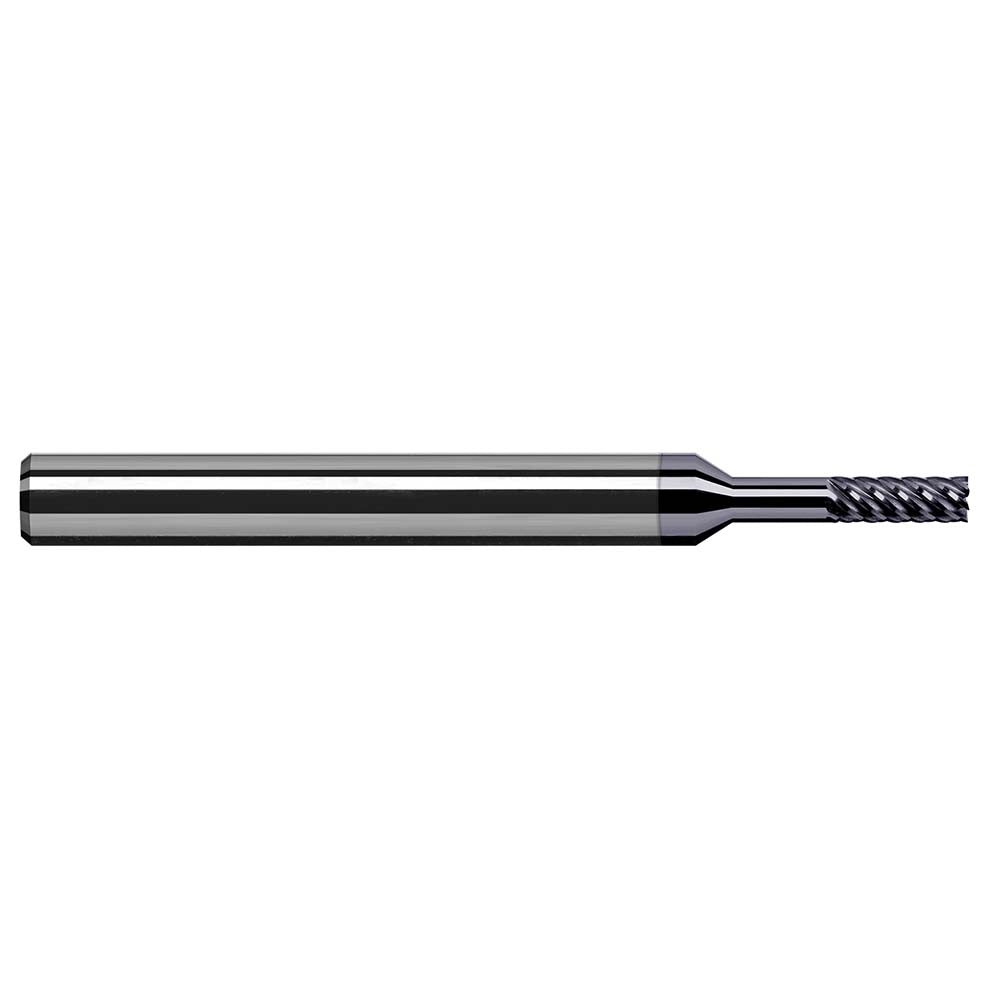 Harvey Tool 940731-C6 Square End Mill 1/32" Dia, 3/32" LOC, 6 Flute, Solid Carbide
