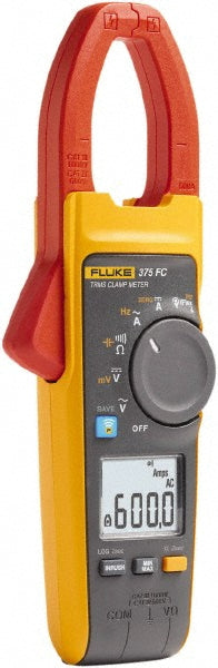 Fluke FLUKE-375  FC Clamp Meter CAT III & CAT IV, 1.3386" Jaw, Clamp On Jaw