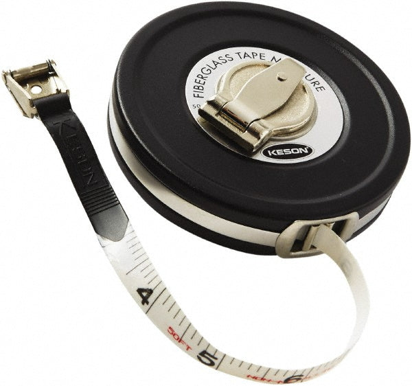 Keson MC1850 Tape Measure 50' Long, 1/2" Width