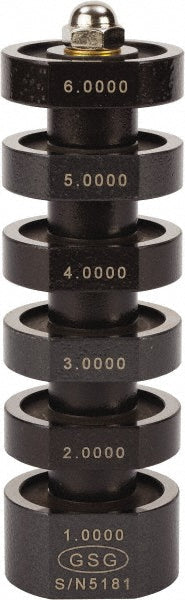 Glastonbury Gage & Southern Gage - GSG SUR400000 1 to 6" Caliper Calibration Master