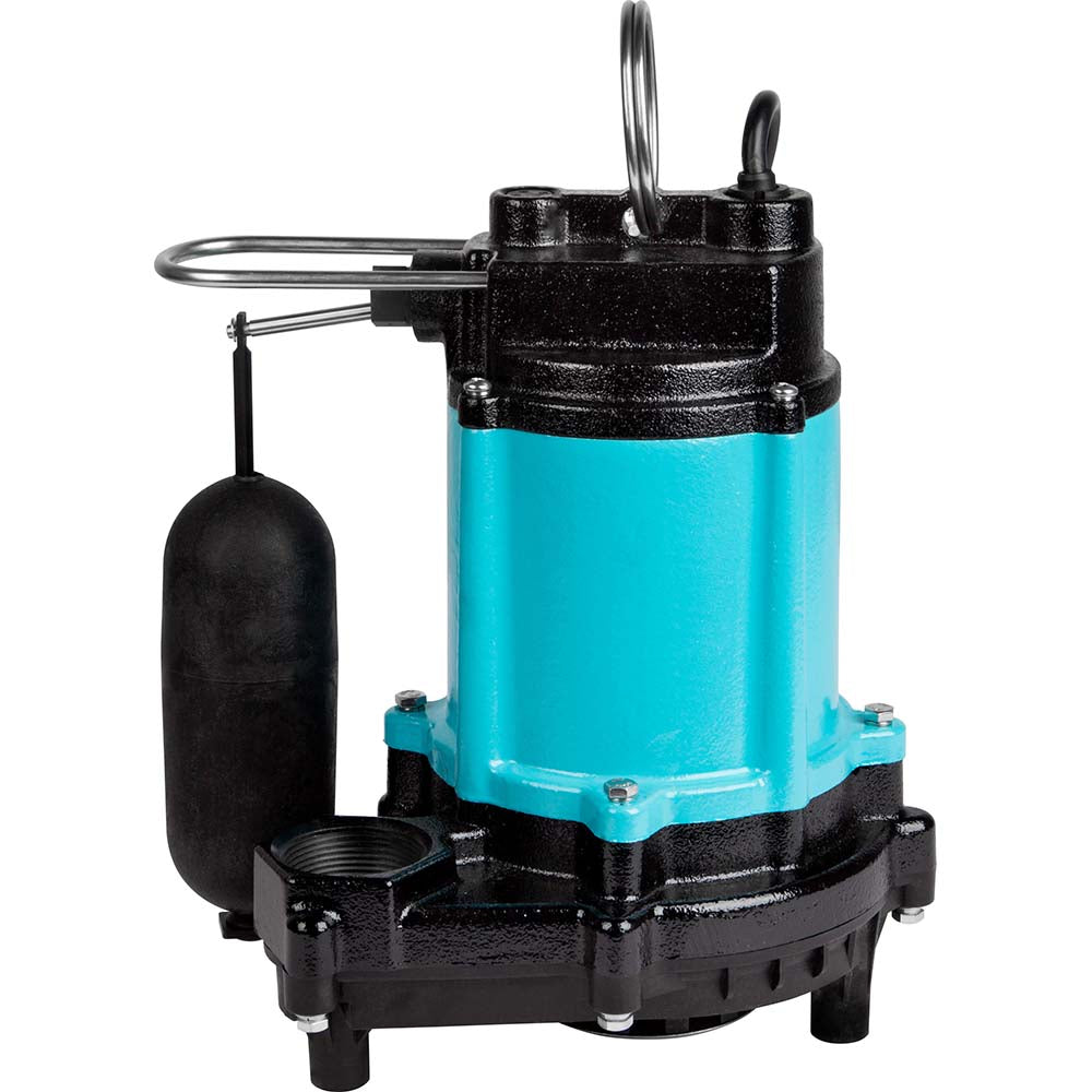 Little Giant Pumps 510803 Sump Sewage & Effluent Pump Integral Diaphragm, 1/2 hp, 6.5A, 115V