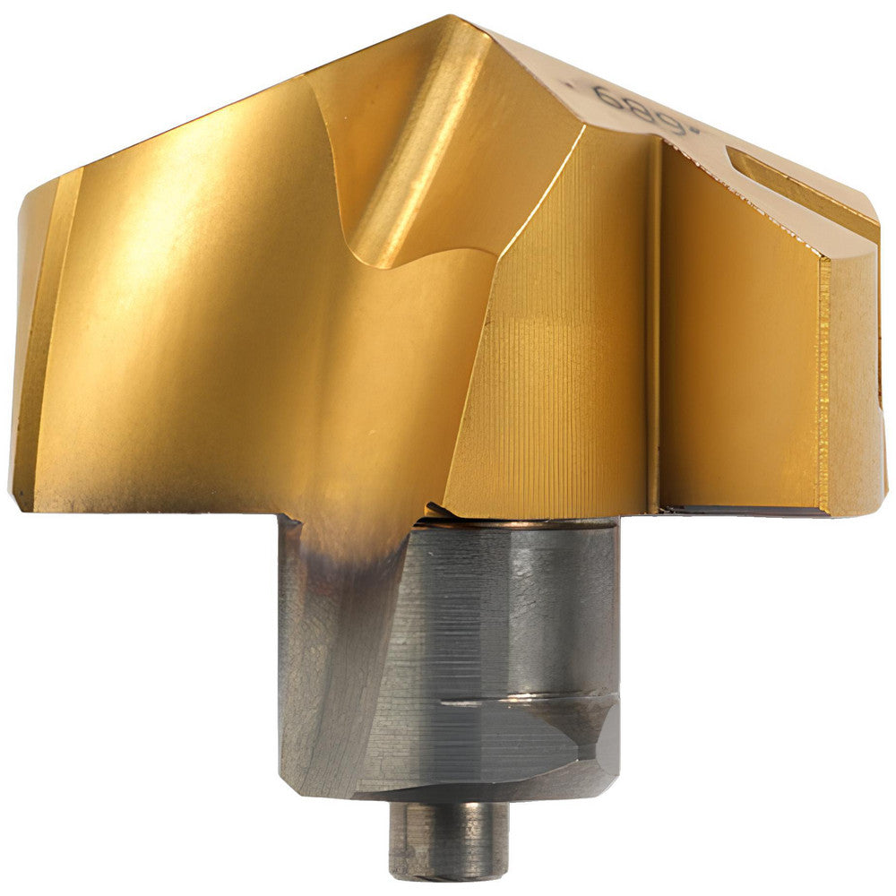 Ingersoll Cutting Tools 5101230 Replaceable Drill Tip .35X.228X.175, 9.00 mm Dia, 140 deg Point, Grade IN2505