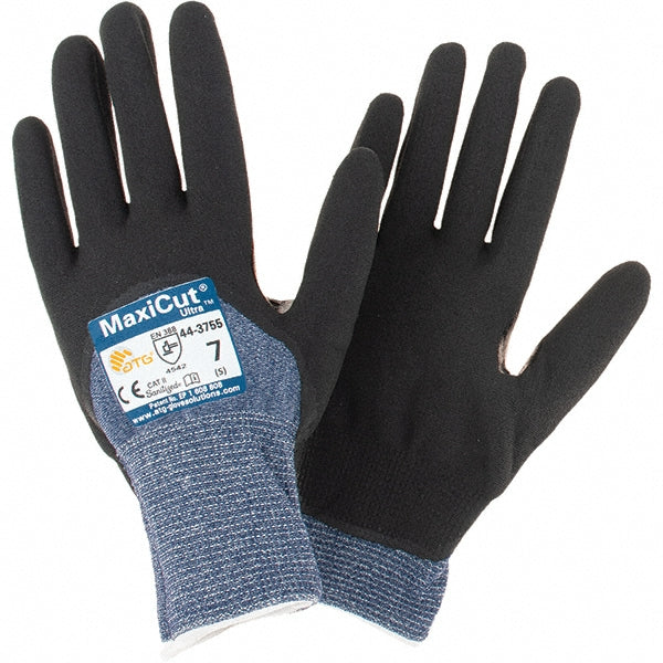ATG 44-3755/S Cut, Puncture & Abrasion-Resistant Gloves ATG 44-3755, Size Small, ANSI Cut A3, ANSI Puncture 2, Nitrile, Engineered Yarn
