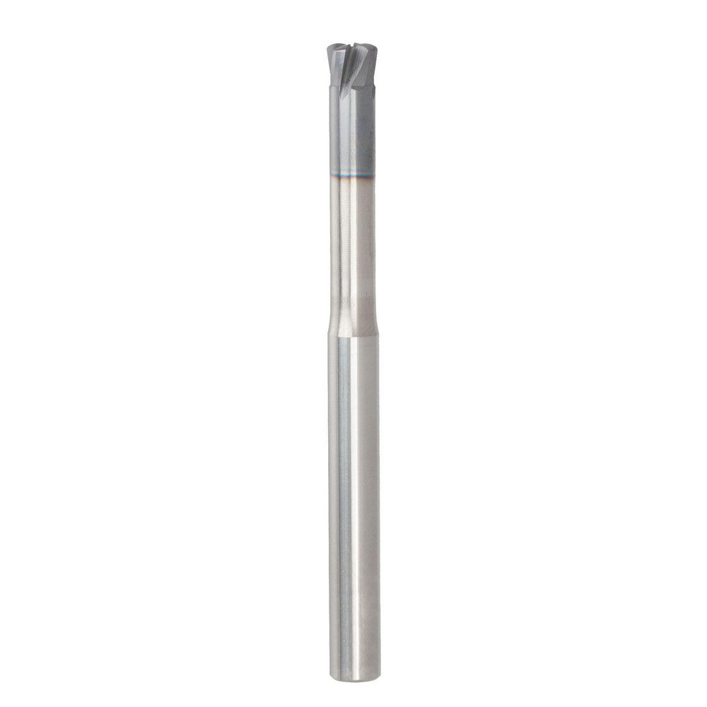 Seco 03043600 Corner Radius End Mill 1/4" Dia, 0.36 mm LOC, 0.0322" Radius, 4 Flutes, Solid Carbide