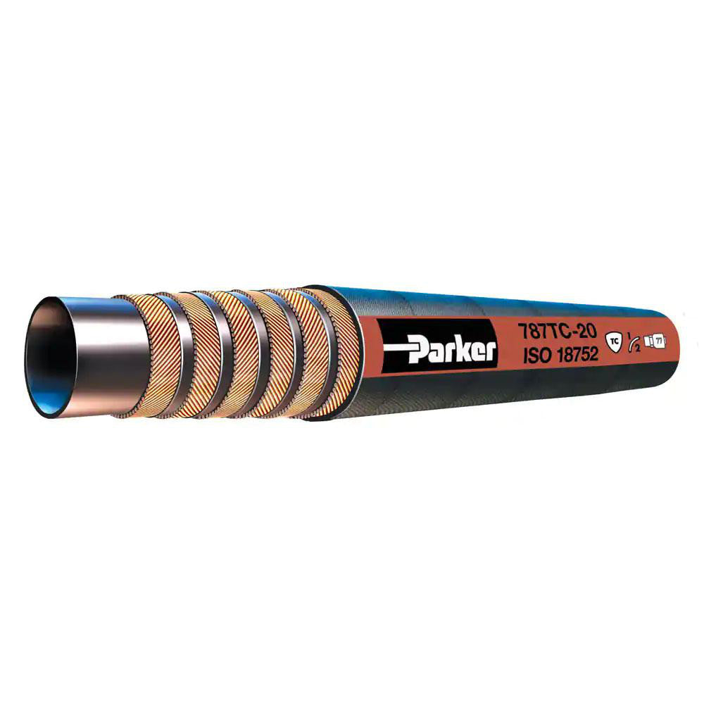Parker 787TC-16-BX 1" ID x 1.4" OD, 5,000 psi Work Pressure Hydraulic Hose