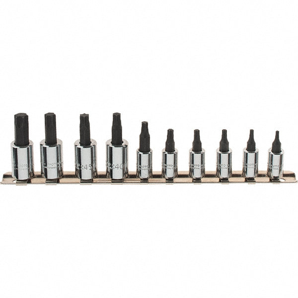 Proto J4740C Torx Bit Socket Set 10 Pc