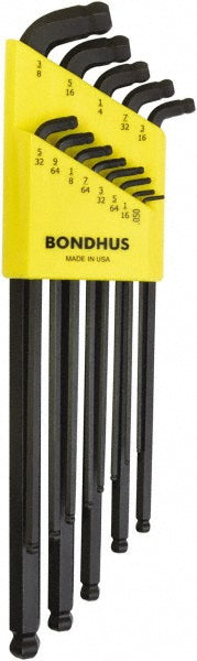 Bondhus 67037 13 Piece L-Key Ball End Hex Key Set