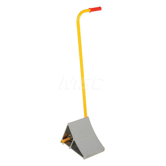 Vestil EALUM-7-H Aluminum Wheel Chock 11-7/8" OAL