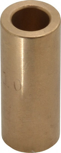 Randall Bearings RB050810 Sleeve Bearing 5/16" ID, 1/2" OD, 1-1/4" OAL, Cast Bronze