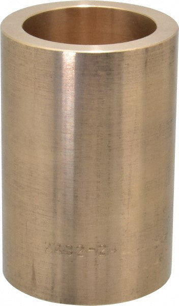 Randall Bearings RB243224 Sleeve Bearing 1-1/2" ID, 2" OD, 3" OAL, Cast Bronze