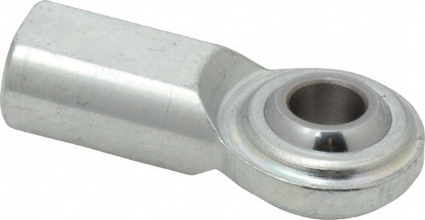 Tritan CF 6 Ball Joint Linkage Spherical Rod End 3/8-24" Shank Thread, 3/8" Rod ID, 1" Rod OD, 0.687" Shank Dia, 0.812" Shank Length, 5,100 lb Static Load Capacity