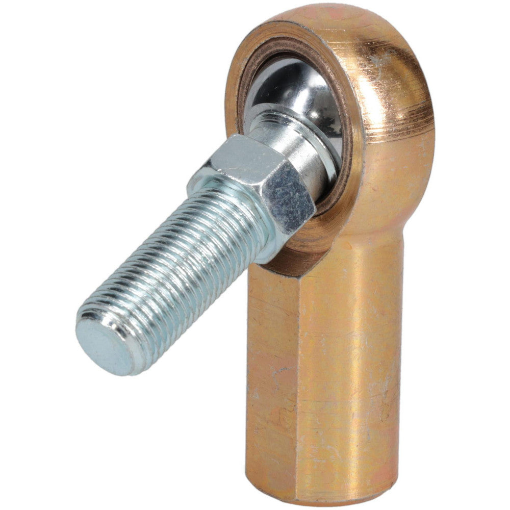 F - K BEARINGS, INC. F8SBY Ball Joint Linkage Spherical Rod End 1/2-20" Shank Thread, 1/2" Rod ID, 1-5/16" Rod OD, 0.875" Shank Dia, 1.062" Shank Length, 6,700 lb Static Load Capacity