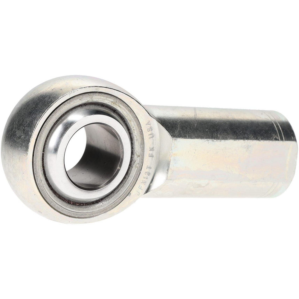 F - K BEARINGS, INC. JFX12T Ball Joint Linkage Spherical Rod End 3/4-16" Shank Thread, 3/4" Rod ID, 1-3/4" Rod OD, 1.125" Shank Dia, 1-3/4" Shank Length, 28,090 lb Static Load Capacity