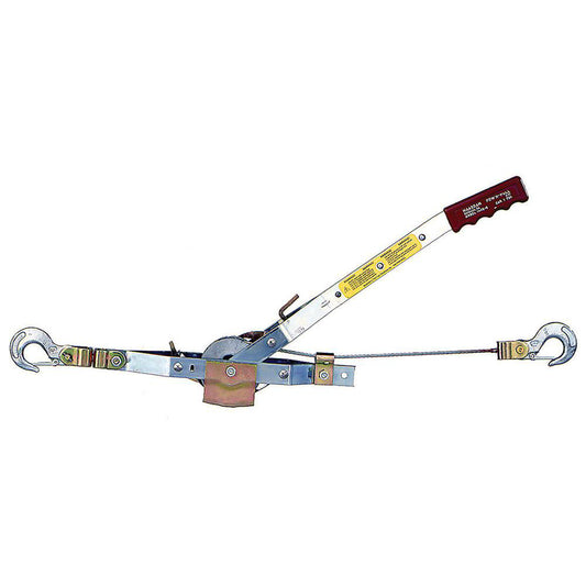 Maasdam 144S-6 Manual Puller Hoist 1 Ton Working Load Limit, 12' Max Lift