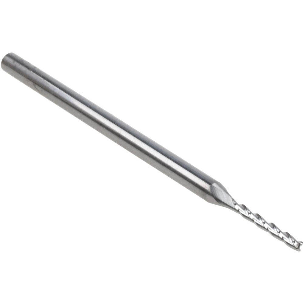 Accupro 14981778 Square End Mill 1/16" Dia, 1/2" LOC, 3 Flute, Solid Carbide
