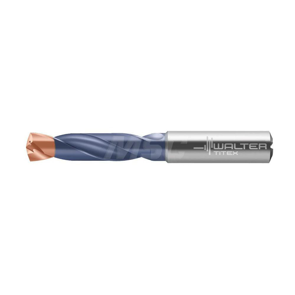Walter-Titex 5537176 Screw Machine Length Drill Bit 7.00 mm (0.2756) Dia, 140 deg, Solid Carbide