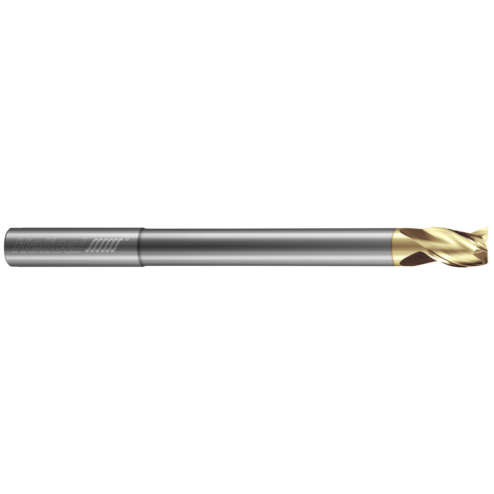 Helical Solutions 04182 Square End Mill 5/16" Dia, 7/16" LOC, 3 Flute, Solid Carbide