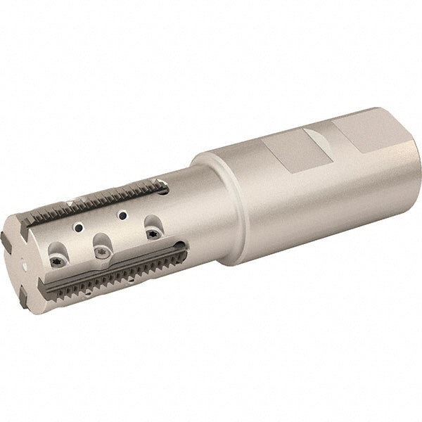 Vargus 075-80619 Indexable Thread Mill 0.866" Cut Dia, 2.56" Max Hole Depth, Internal & External, Solid Carbide