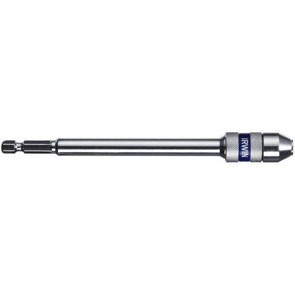Irwin 4935704 6" Overall Length, Straight Drill Bit Receiver