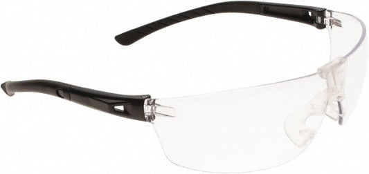 PIP 250-MT-10070 Safety Glasses Scratch-Resistant, Polycarbonate, Clear Lenses, Frameless
