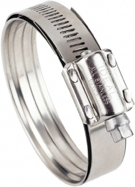 Ideal Tridon 382150350051 Worm Gear Clamp SAE 350, 2-3/4 to 3-1/4" Dia, Stainless Steel Band