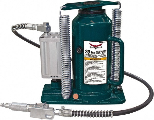 Safeguard 61206 20 Ton Capacity Air-Actuated Bottle Jack