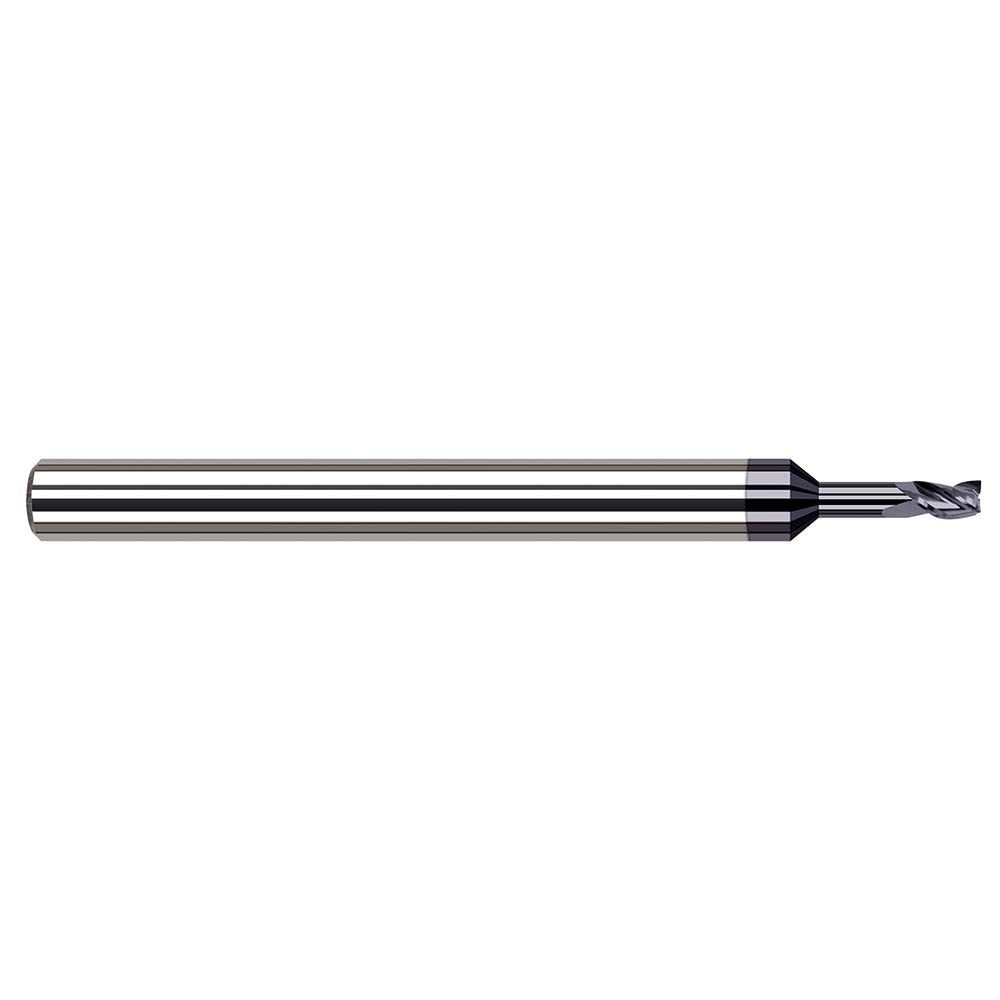Harvey Tool 945593-C3 Square End Mill 3/32" Dia, 3 Flute, Solid Carbide