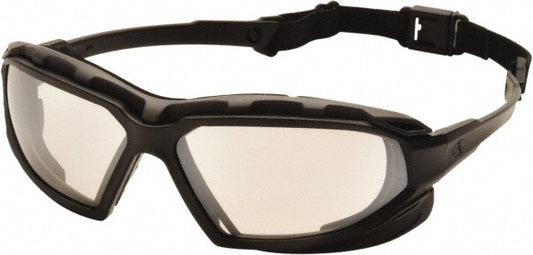 PYRAMEX SBG5080DT Safety Goggles Impact, Anti-Fog & Scratch-Resistant, Indoor & Outdoor Mirror Polycarbonate Lenses