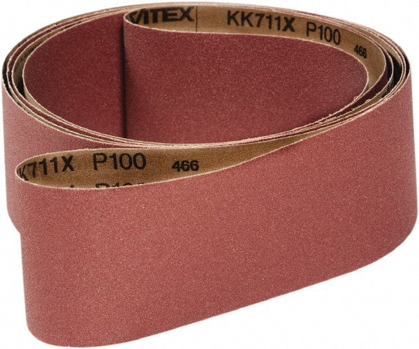 VSM 318447 Abrasive Belt 1" Wide, 42" Long, 120 Grit, Aluminum Oxide