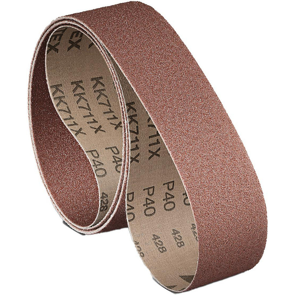 VSM 318309 Abrasive Belt 4" Wide, 132" Long, 220 Grit, Aluminum Oxide