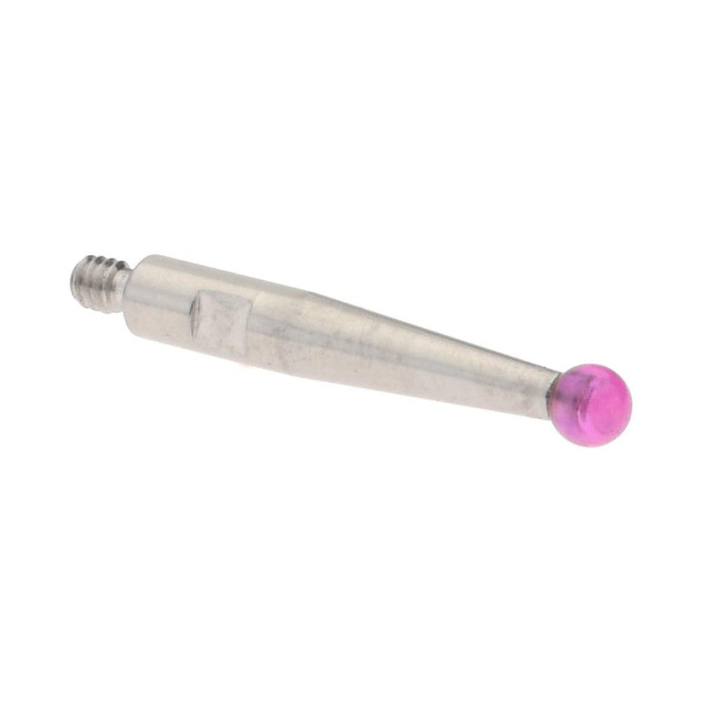 SPI 21-129-2 Test Indicator Ball Contact Point 0.078" Ball Dia, 0.497" Contact Point Length, Ruby