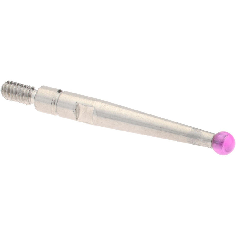 SPI 21-067-4 Test Indicator Ball Contact Point 0.078" Ball Dia, 0.688" Contact Point Length, Ruby