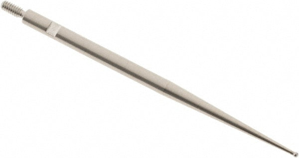 SPI 21-064-1 Test Indicator Ball Contact Point 0.031" Ball Dia, 1-3/4" Contact Point Length, Carbide